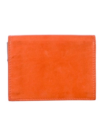 Salvatore Ferragamo Leather Compact Wallet