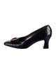 Salvatore Ferragamo Embossed Leather Pumps