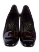 Salvatore Ferragamo Embossed Leather Pumps