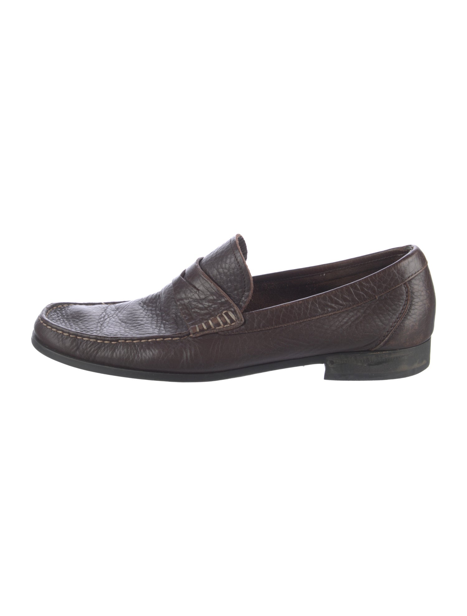 Salvatore Ferragamo Leather Dress Loafers