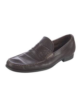 Salvatore Ferragamo Leather Dress Loafers