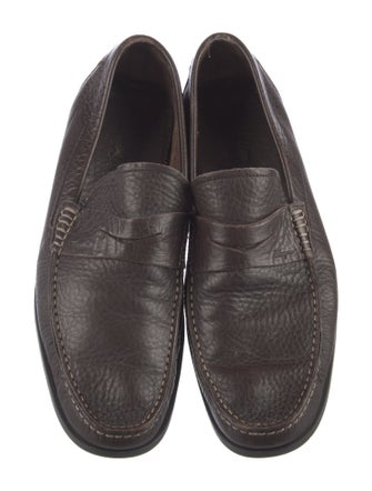 Salvatore Ferragamo Leather Dress Loafers