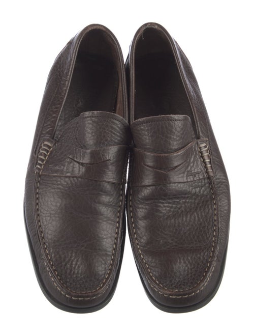 Salvatore Ferragamo Leather Dress Loafers