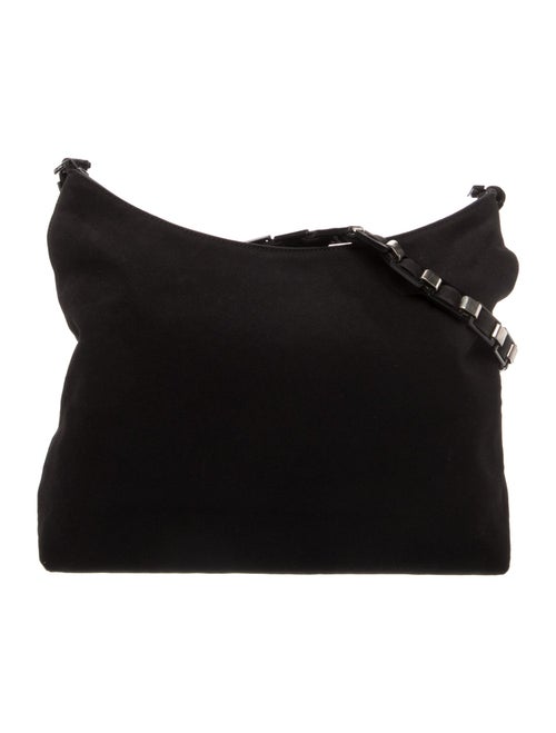 Salvatore Ferragamo Canvas Top Handle Bag