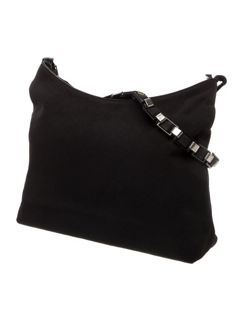 Salvatore Ferragamo Canvas Top Handle Bag