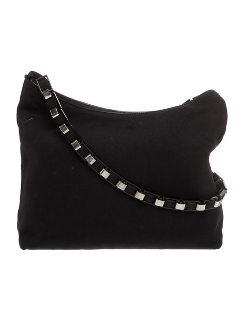 Salvatore Ferragamo Canvas Top Handle Bag