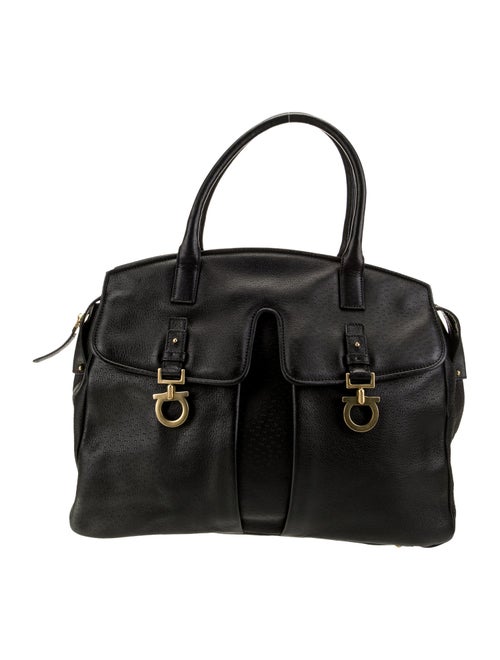 Salvatore Ferragamo Leather Top Handle Bag