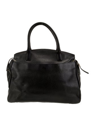 Salvatore Ferragamo Leather Top Handle Bag