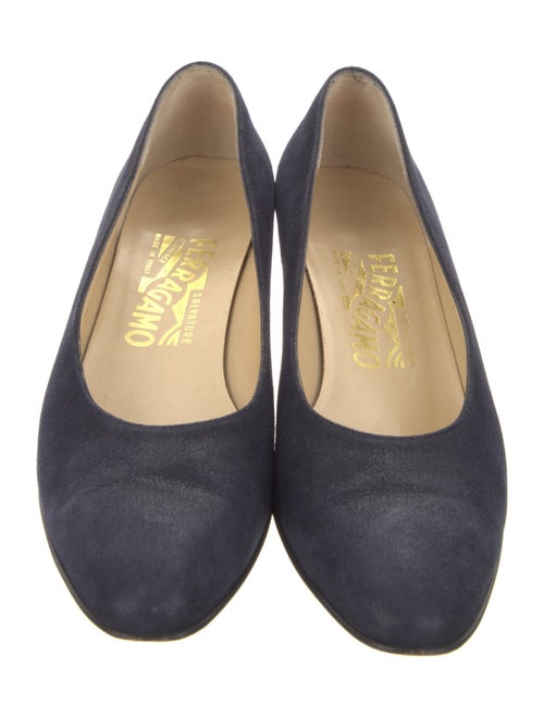 Salvatore Ferragamo Suede Pumps