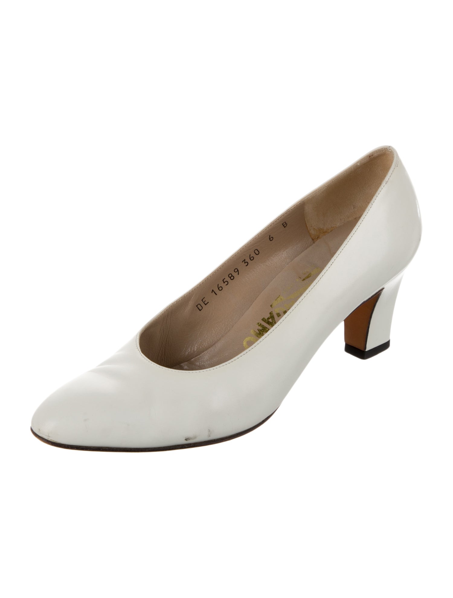 Salvatore Ferragamo Leather Pumps