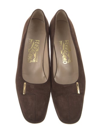 Salvatore Ferragamo Suede Pumps