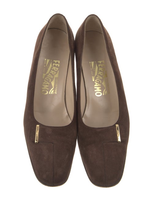 Salvatore Ferragamo Suede Pumps