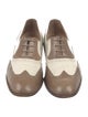 Salvatore Ferragamo Leather Lasercut Accents Oxfords