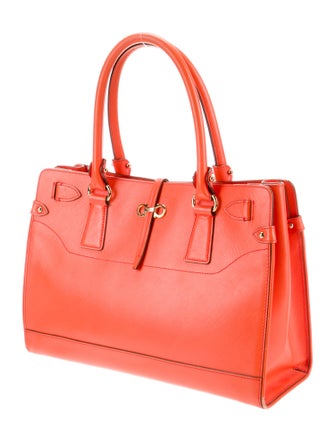 Salvatore Ferragamo Leather Top Handle Bag
