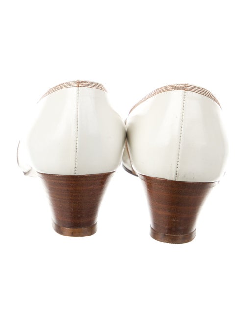 Salvatore Ferragamo Leather Slingback Pumps