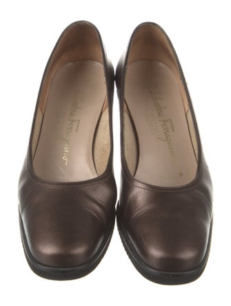 Salvatore Ferragamo Leather Pumps