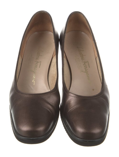 Salvatore Ferragamo Leather Pumps