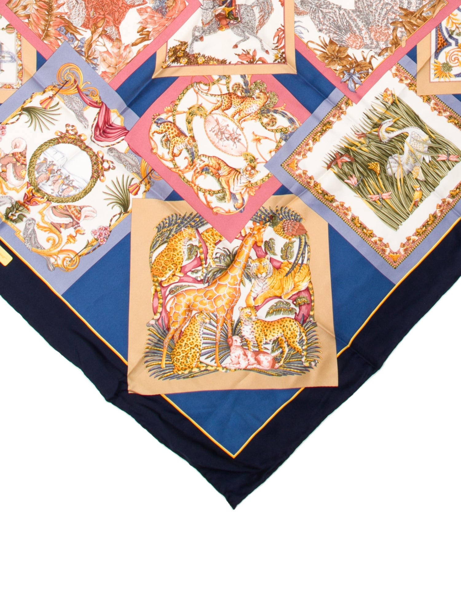 Salvatore Ferragamo Silk Printed Scarf