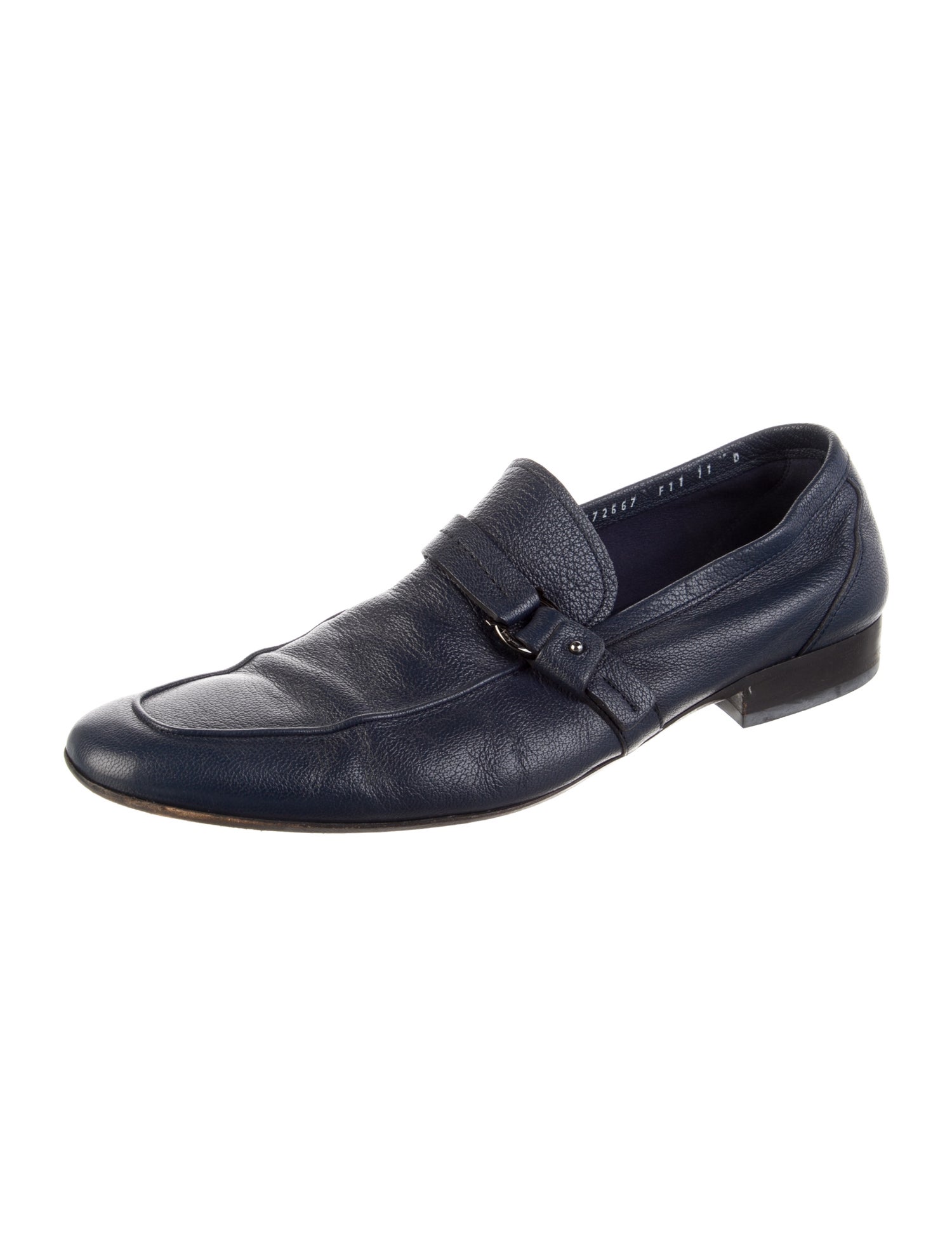 Salvatore Ferragamo Leather Dress Loafers