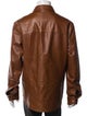 Salvatore Ferragamo Lamb Leather Moto Jacket