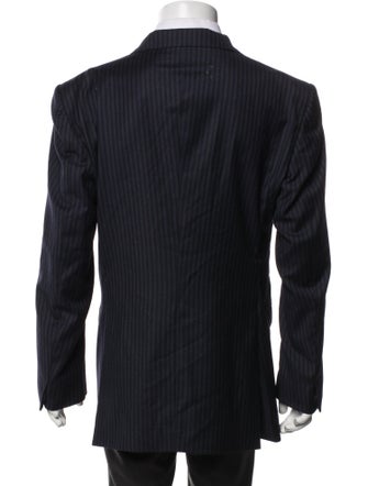 Salvatore Ferragamo Wool Striped Blazer