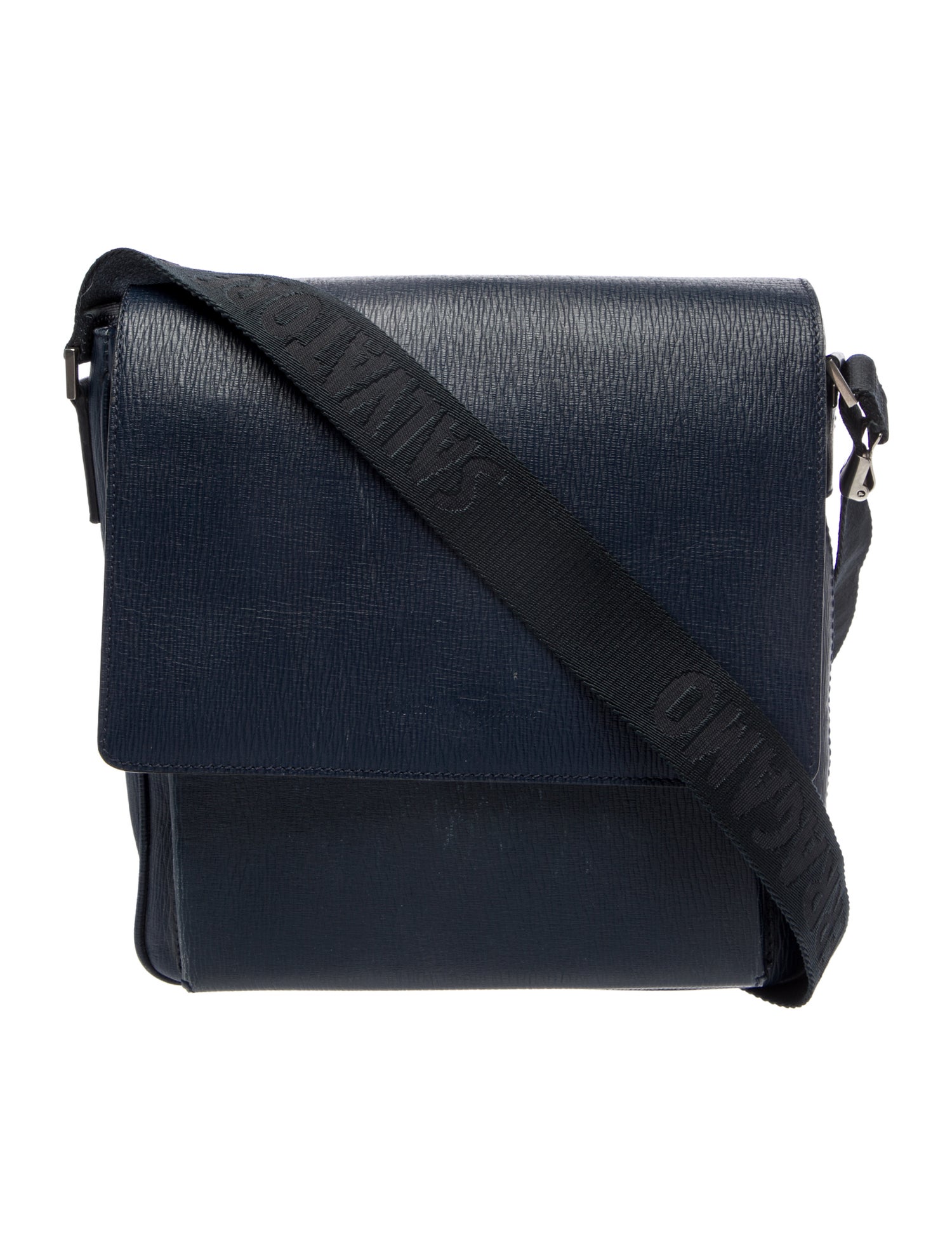 Salvatore Ferragamo Leather Messenger Bag