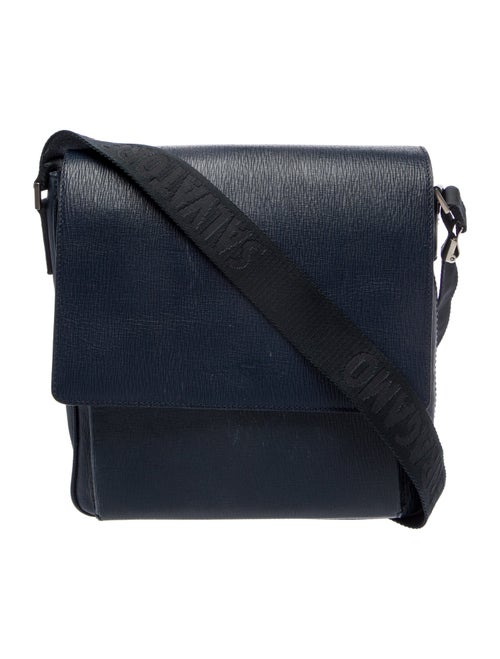 Salvatore Ferragamo Leather Messenger Bag
