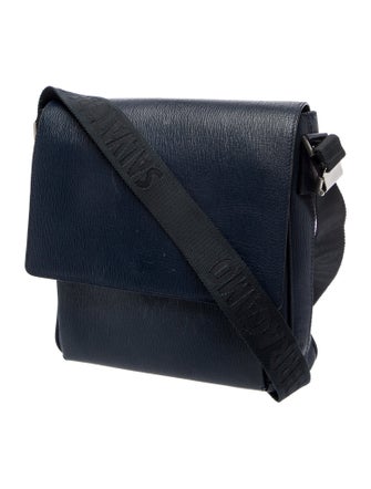 Salvatore Ferragamo Leather Messenger Bag