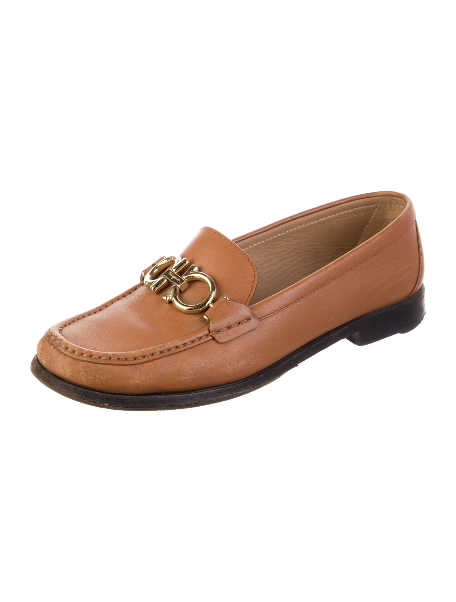 Salvatore Ferragamo Leather Loafers