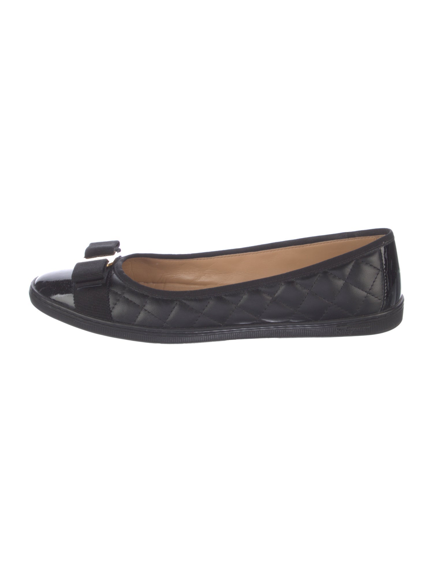 Salvatore Ferragamo Leather Ballet Flats