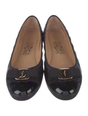 Salvatore Ferragamo Leather Ballet Flats