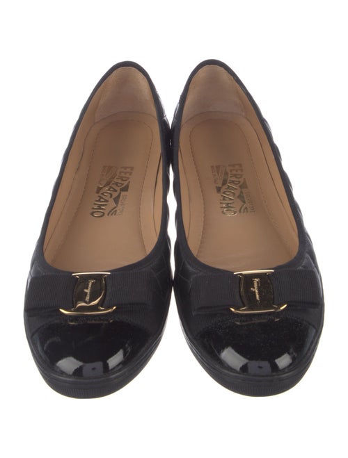 Salvatore Ferragamo Leather Ballet Flats