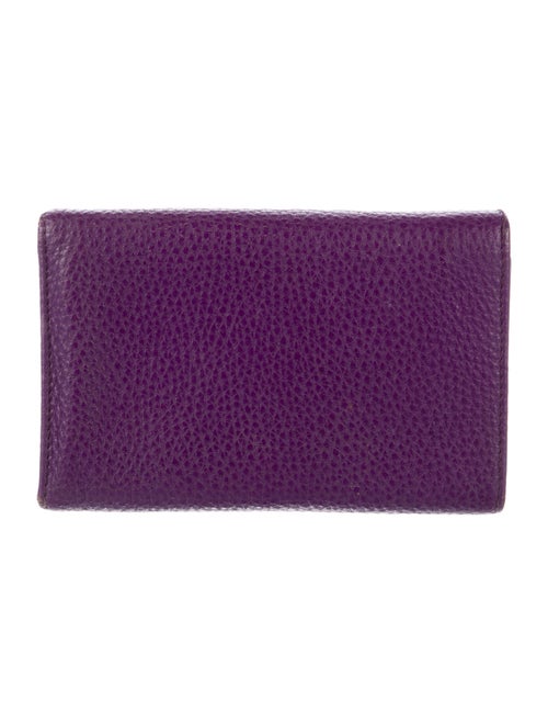 Salvatore Ferragamo Leather Compact Wallet