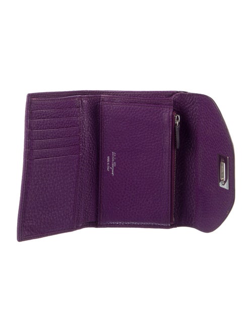 Salvatore Ferragamo Leather Compact Wallet