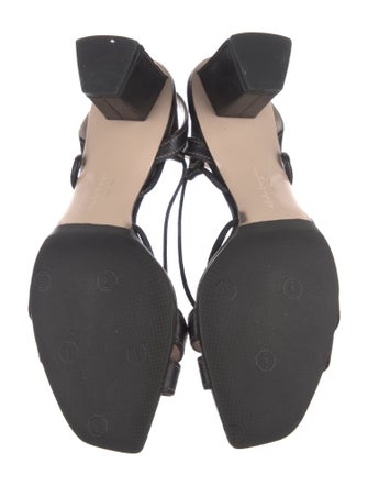 Salvatore Ferragamo Leather Slingback Sandals