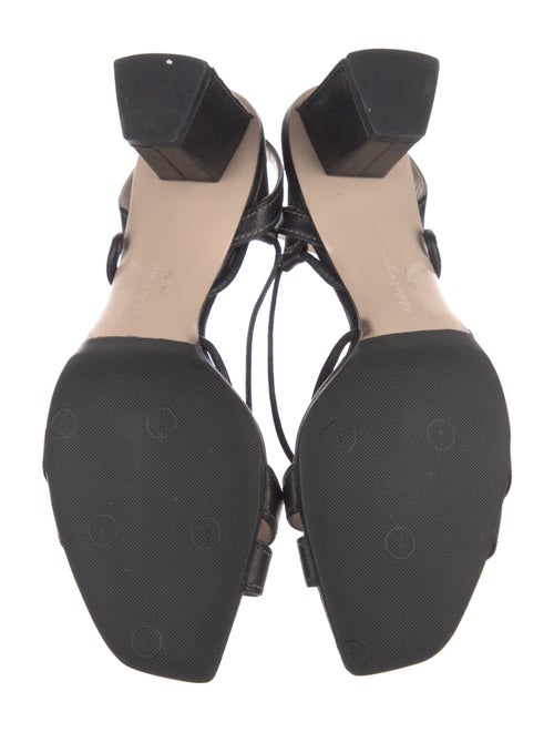 Salvatore Ferragamo Leather Slingback Sandals