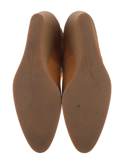 Salvatore Ferragamo Suede Slouch Boots