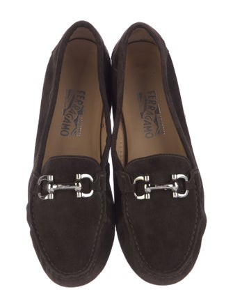 Salvatore Ferragamo Suede Loafers