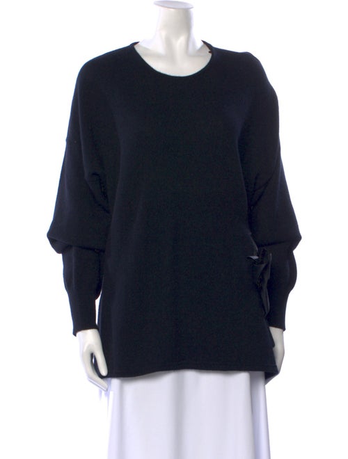 Salvatore Ferragamo Silk Crew Neck Sweater