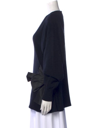 Salvatore Ferragamo Silk Crew Neck Sweater