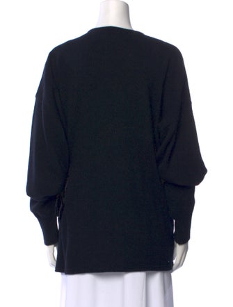 Salvatore Ferragamo Silk Crew Neck Sweater