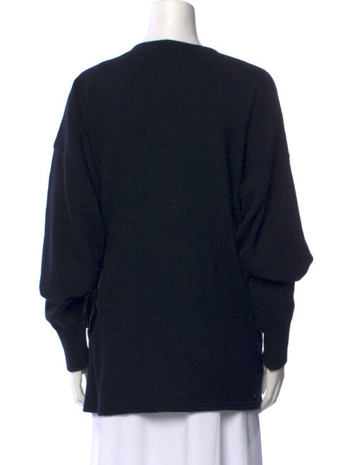 Salvatore Ferragamo Silk Crew Neck Sweater