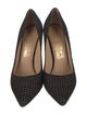 Salvatore Ferragamo Suede Printed Pumps