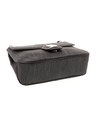 Salvatore Ferragamo Canvas Shoulder Bag