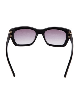 Salvatore Ferragamo Square Gradient Sunglasses