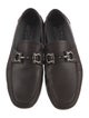 Salvatore Ferragamo Horsebit Accent Leather Drivers