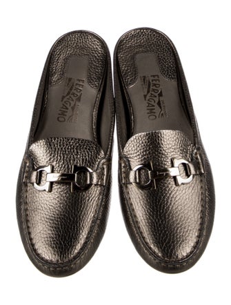 Salvatore Ferragamo Leather Mules