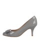 Salvatore Ferragamo Vara Bow Accent Patent Leather Pumps