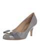 Salvatore Ferragamo Vara Bow Accent Patent Leather Pumps