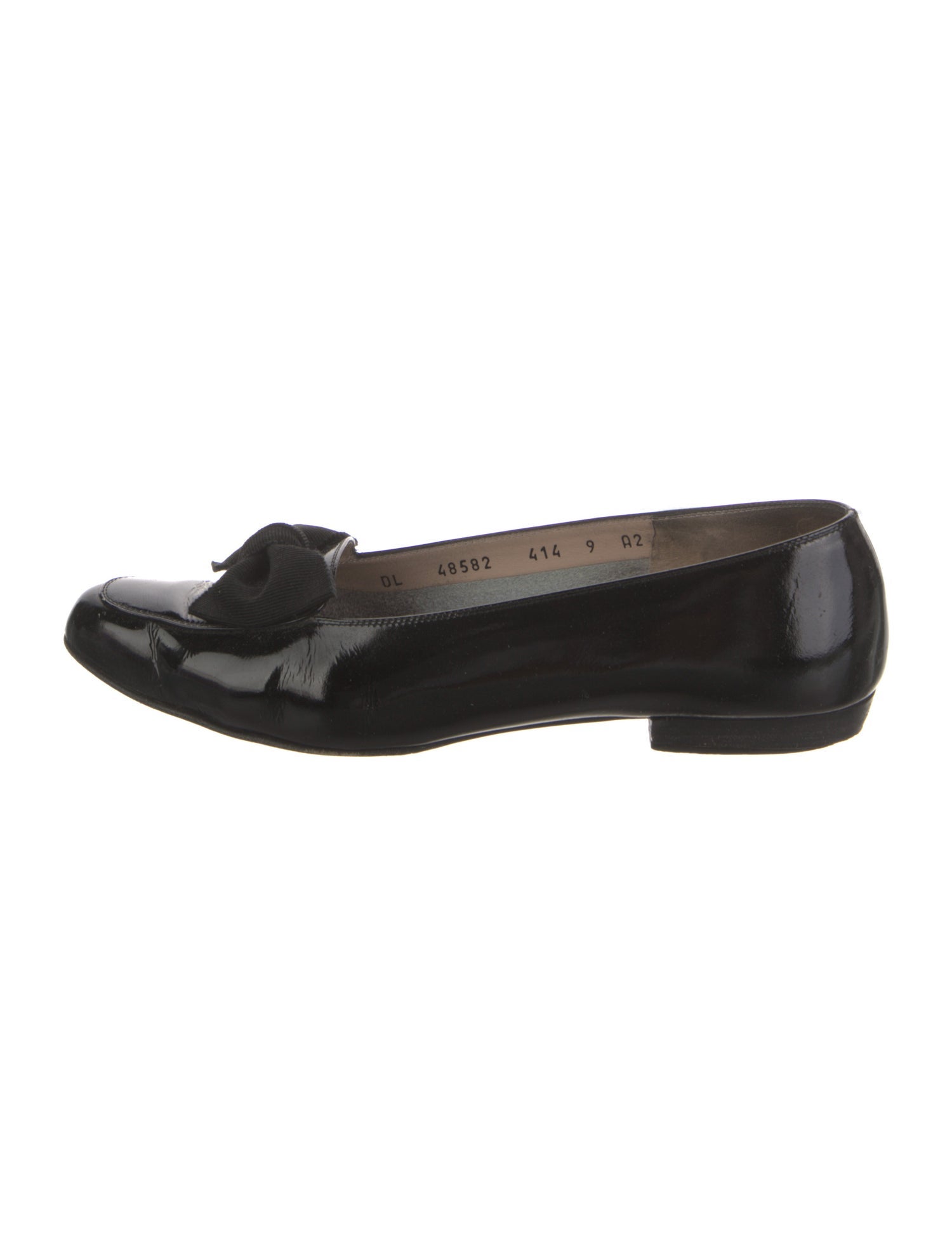 Salvatore Ferragamo Patent Leather Ballet Flats